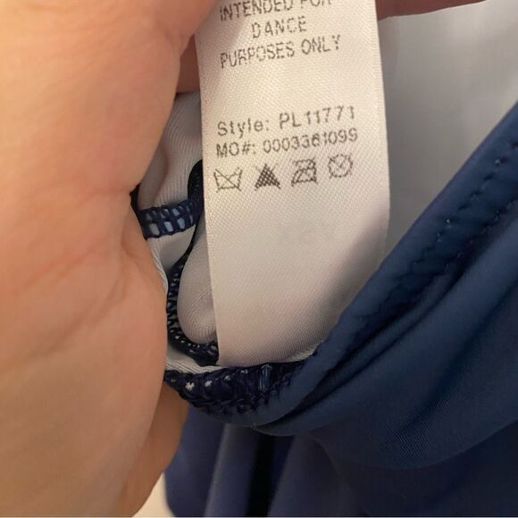 WEISSMAN Elite Dance Costume unitard jumpsuit pink ombre LAST LIGHT PL11771 XSA - Picture 11 of 13